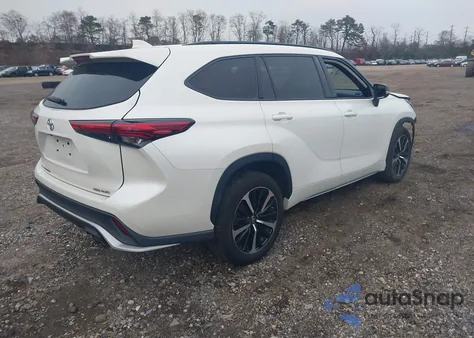 2021 Toyota Highlander Xse from USA, damaged, VIN 5TDLZRBH7MS134999
